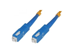 MicroConnect Fiberkabel 3m, SC-SC, Singlemode, Simplex OS2 (Yellow)