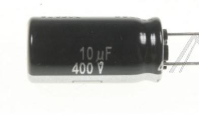 10UF-400V ELKO RADIAL PAN 105° 10X20MM HIGH-RIPPLE -ROHS-