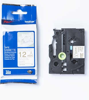 Tape Brother Tze-R234 12Mmx4M Gull/hvit