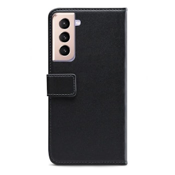 Lommebokdeksel Samsung S21 | Kunstskinn | Sort