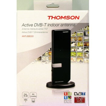 THOMSON Innendørsantenne 36dB Svart Pianolack, USB, DVB-T