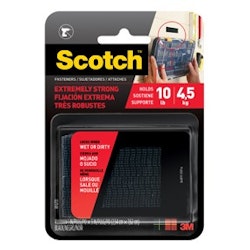 Scotch Dual Lock Ekstremt god feste 25mmx75mm black (2x2)