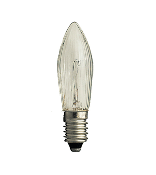 Julelys pære / E10 23V 11x 3pack