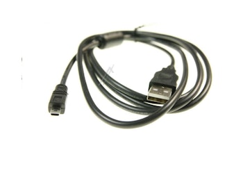 USB A han til Mini USB Kabel 8pin 1,5m / 8 pin mini usb