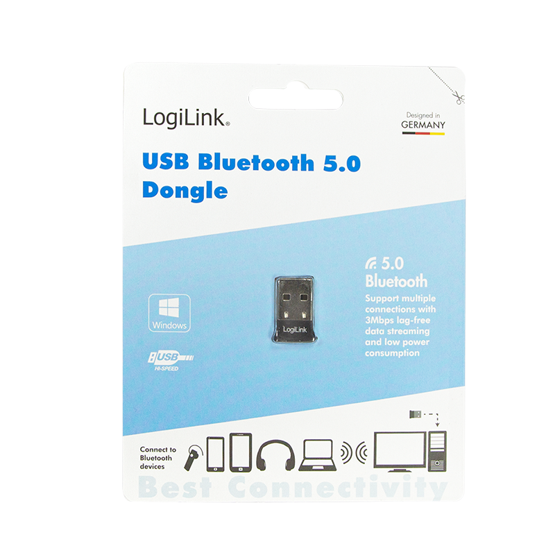 LOGILINK Bluetooth 5.0 adapter, USB-A