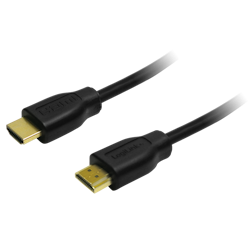 LOGILINK HDMI Kabel 50cm A/M to A/M, 4K/30 Hz, sort