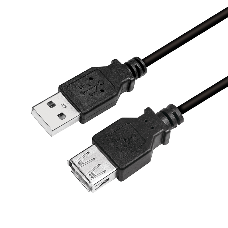 LOGILINK USB kabel Han - Hun 3m sort