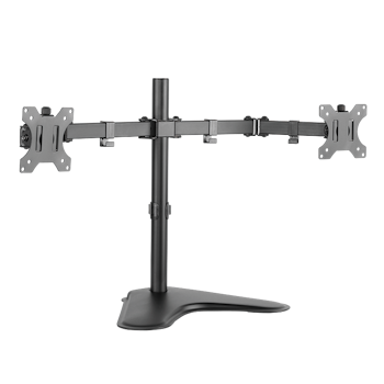 LOGILINK Dual monitor stand, 13–32", steel, arm length: each 460 mm