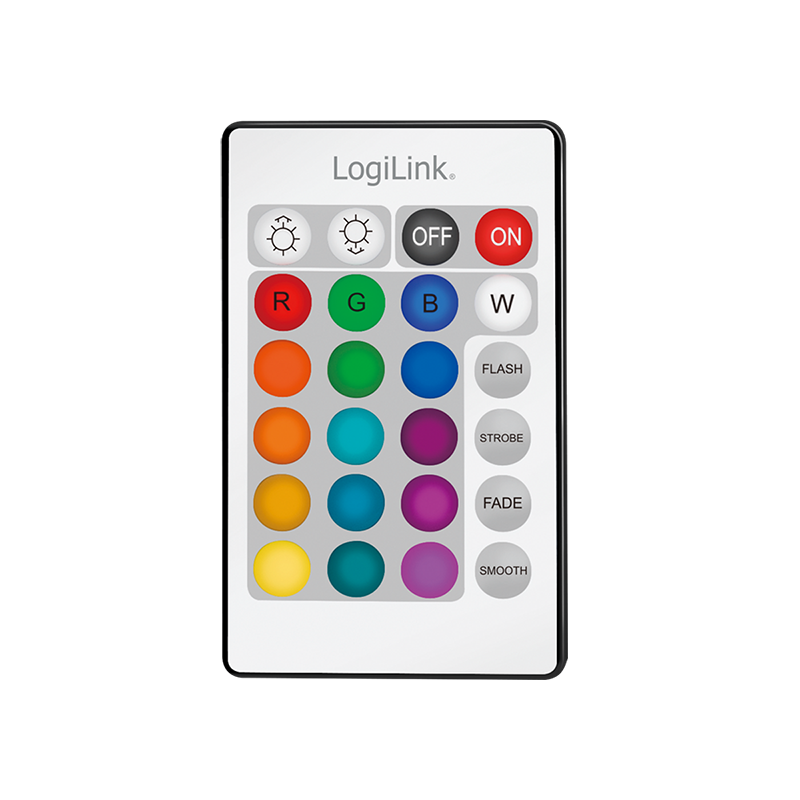 LOGILINK Gamingbord med RGB Lys, koppholder, headset holder