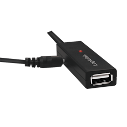 LOGILINK 40m USB 2.0 USB-C Han kabel til USB-A Hun