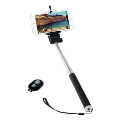 LOGILINK Bluetooth selfiestang med fjernkontroll