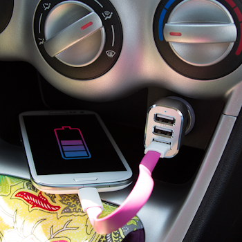 Logilink USB Billader med 3x USB porter 25,5W