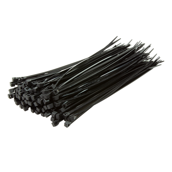 LOGILINK Strips 100stk Sort 2,5mm x 150mm