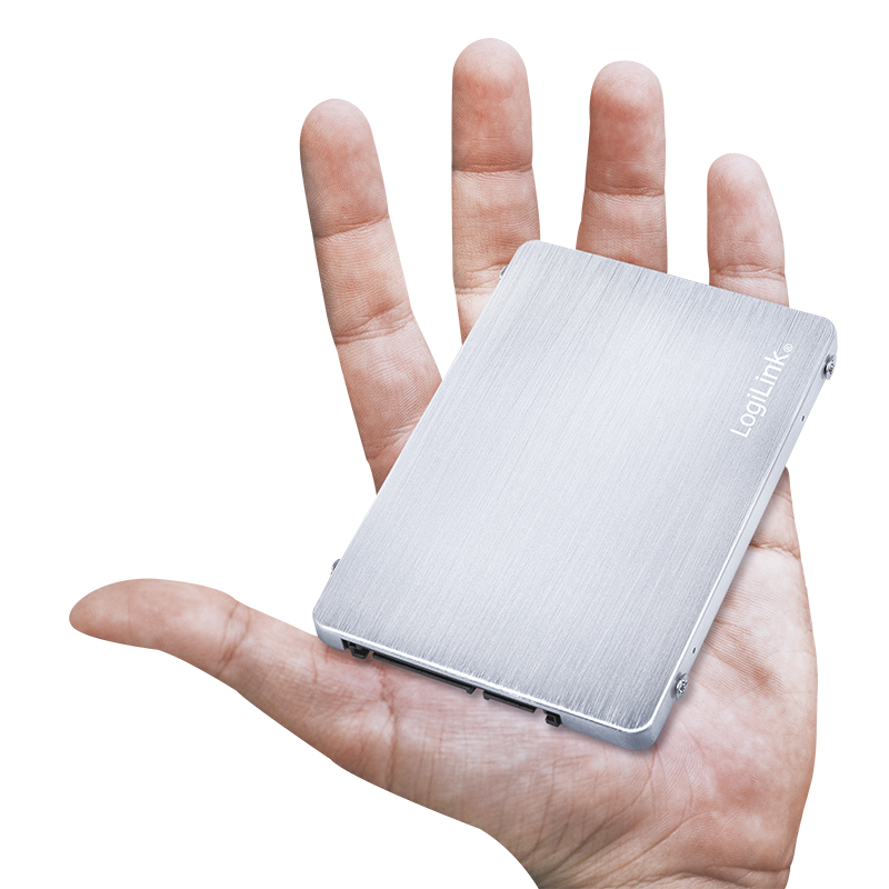 LOGILINK External SSD enclosure 2,5" for 4-Port MicroSD