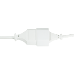 LOGILINK Power cable extension, CEE 7/16, white, 3 m