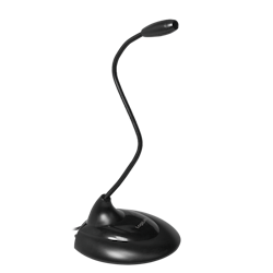 LOGILINK Microphone with stand and flexible neck