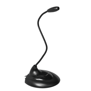 LOGILINK Microphone with stand and flexible neck