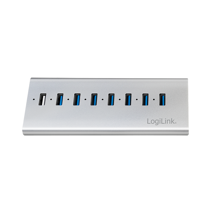 LOGILINK USB 3.0 High Speed hub 7-port + 1x Fast Charging port