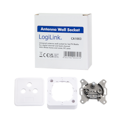 LOGILINK Antenna wall socket for Sat/TV/radio