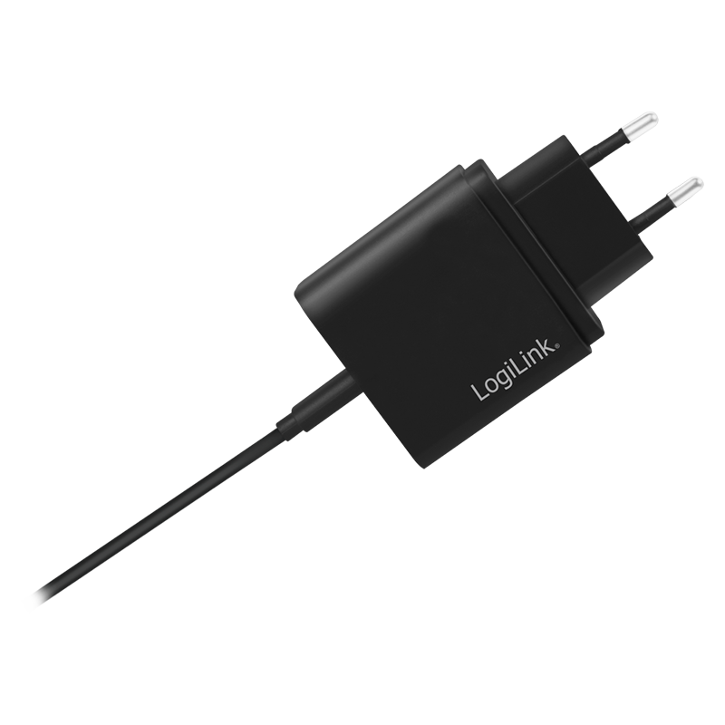 LOGILINK USB strømadapter, 1x USB-C Port (PD), 18 W