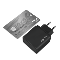 LOGILINK USB strømadapter, 1x USB-C Port (PD), 18 W