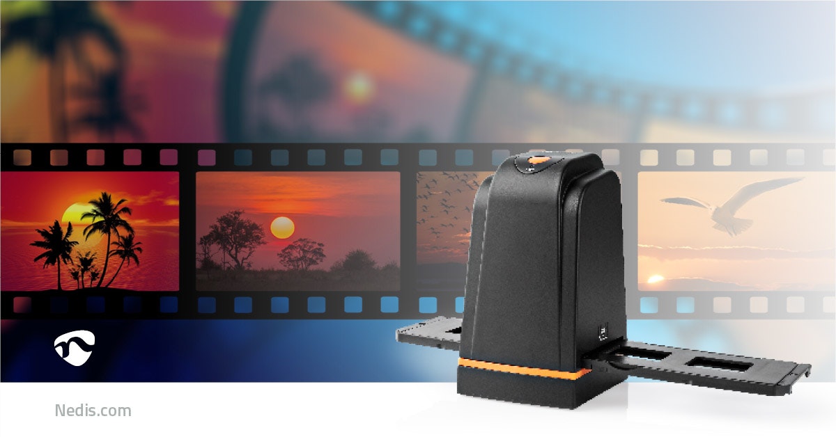 Lysbilde scanner / 35mm 10mMPixel 1800 / 3600 dpi - ITSHOP