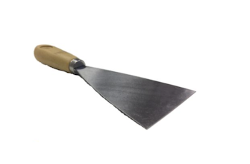 Sparkelspade i stål med trehåndtak 40mm