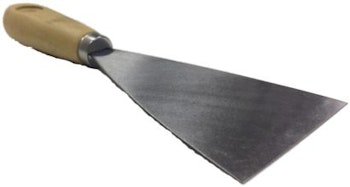Sparkelspade i stål med trehåndtak 40mm