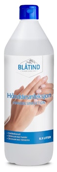 Hånddesinfeksjon 500ml antibac blåtind