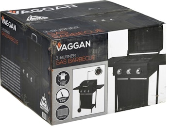Gassgrill med 3 brennere VAGGAN