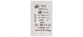 Startkondensator 30,0UF-450V twin cable 250mm