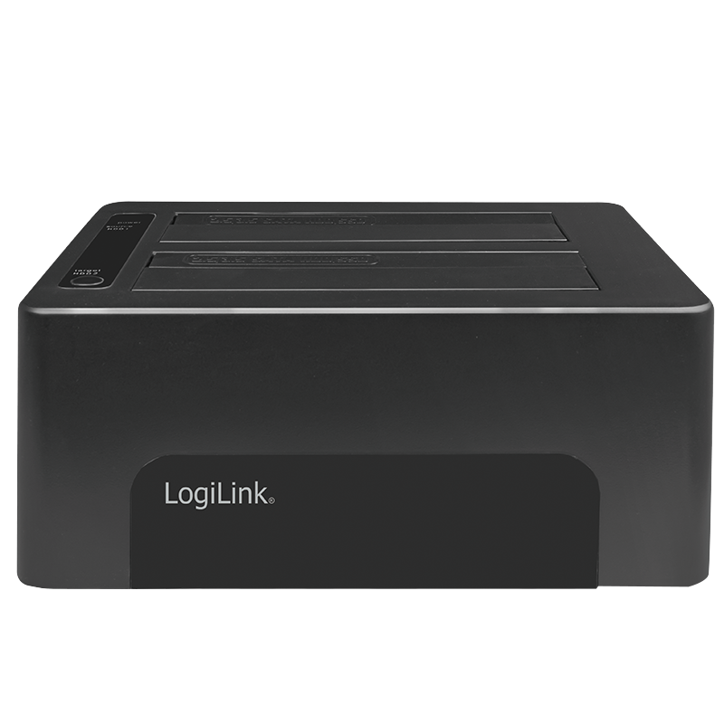LOGILINK 2-bay Docking for 2.5” or 3.5” SATA HDD / SSD