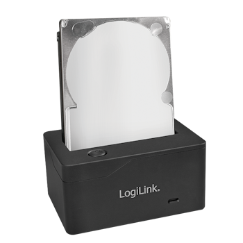 (Uten eske) LOGILINK 1-bay Docking for 2.5” SATA HDD / SSD