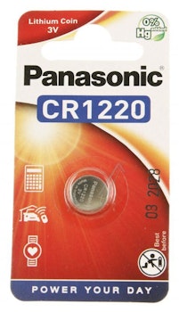 CR1220 3V knappcellebatteri