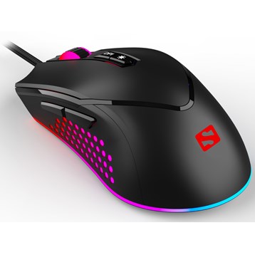 Azazinator 6400 Gaming Mouse, Black