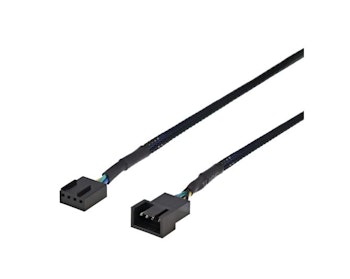 Extension cable for 4-pin fans 60cm, black