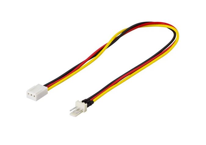 Extension cable for 3-pin fans 30cm