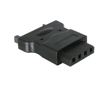 Strømadapter | 15-pin SATA hunn til 4-pin Molex hunn