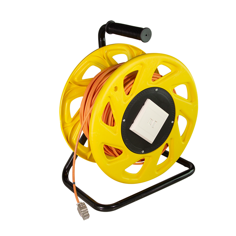 LOGILINK Mobile cable reel Cat.7A S/FTP, LSZH, 90m