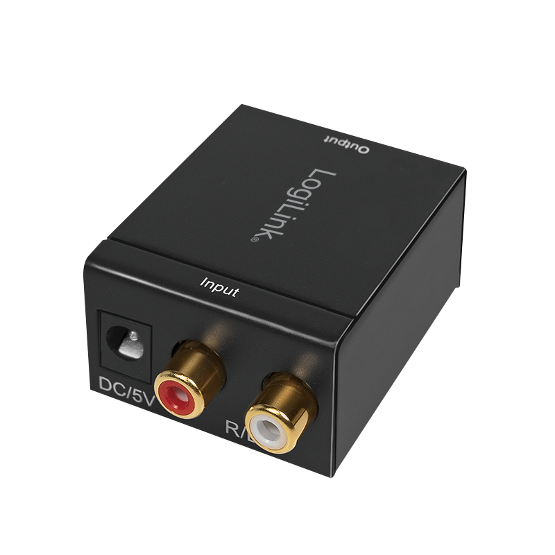 LOGILINK Analog L/R to digital coaxial and Toslink audio converter