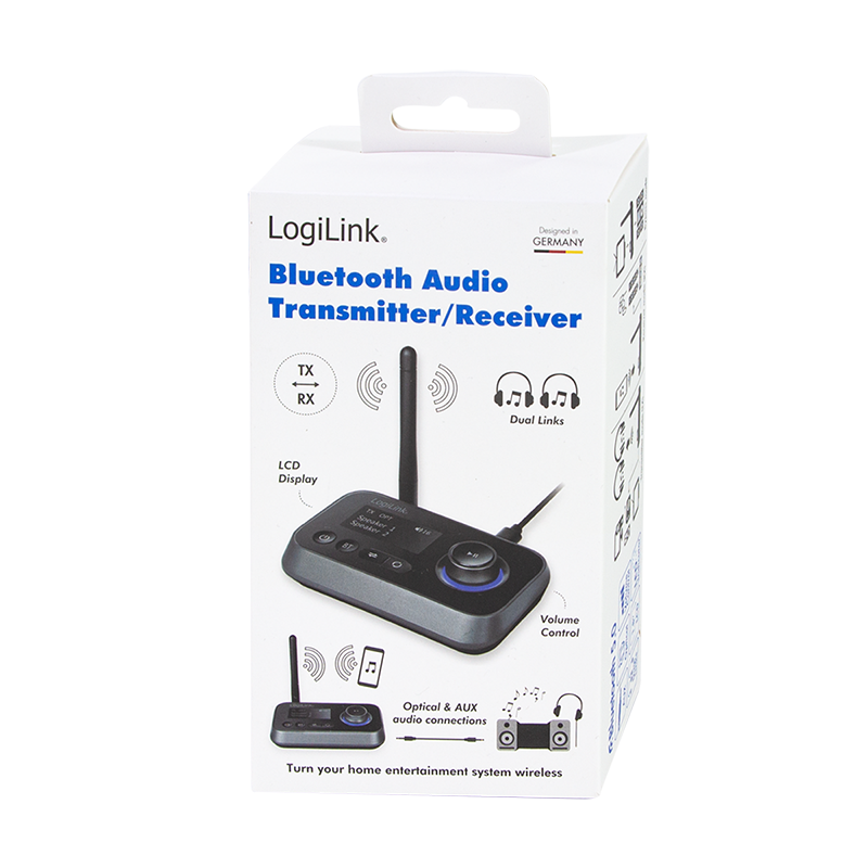 LOGILINK Bluetooth 5.0 audio transmitter and receiver