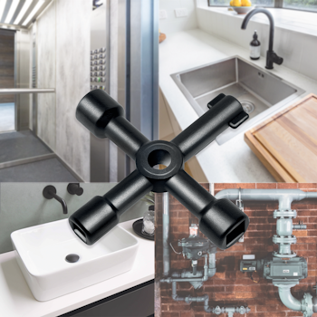LOGILINK Universal Kabinettnøkkel for sperresystemer, vann
