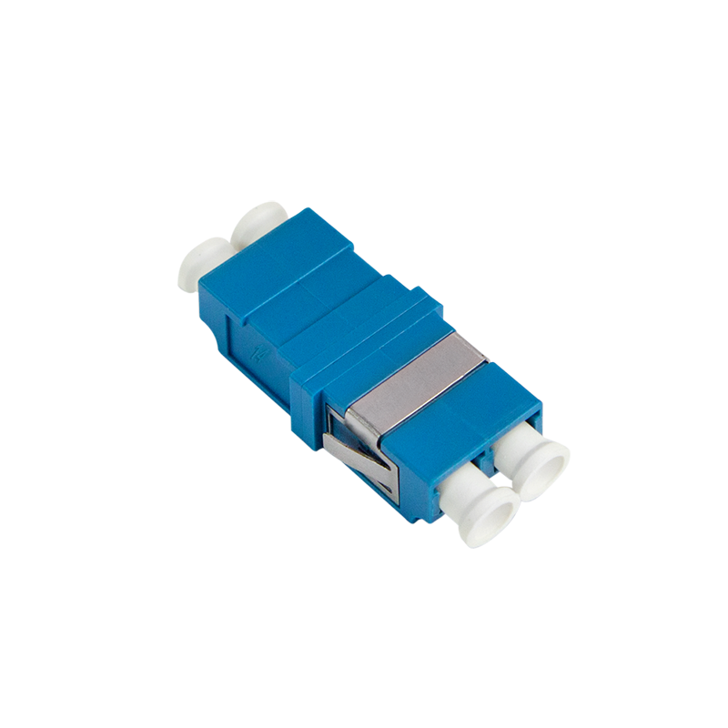 LOGILINK Fiber Adapter LC Duplex Singlemode, without flange, blue