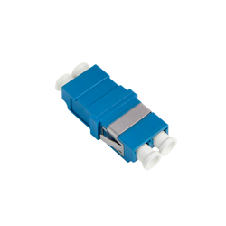 LOGILINK Fiber Adapter LC Duplex Singlemode, without flange, blue