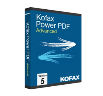 Kofax Power PDF Advanced 5 - 1 user - lifetime licence - ESD