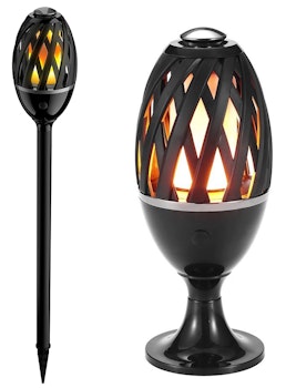 Flammelampe Homeline Apollo Svart 96 LED IP65