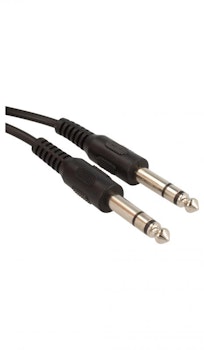 Stereo 1,5m Jack kabel 6,35mm han-han