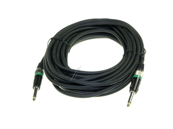 Professional 6,35mm Jack kabel mono 10m han-han
