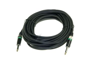 Professional 6,35mm jack kabel 5m mono han-han