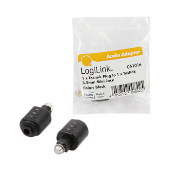 LOGILINK Toslink han til Mini Toslink Hun